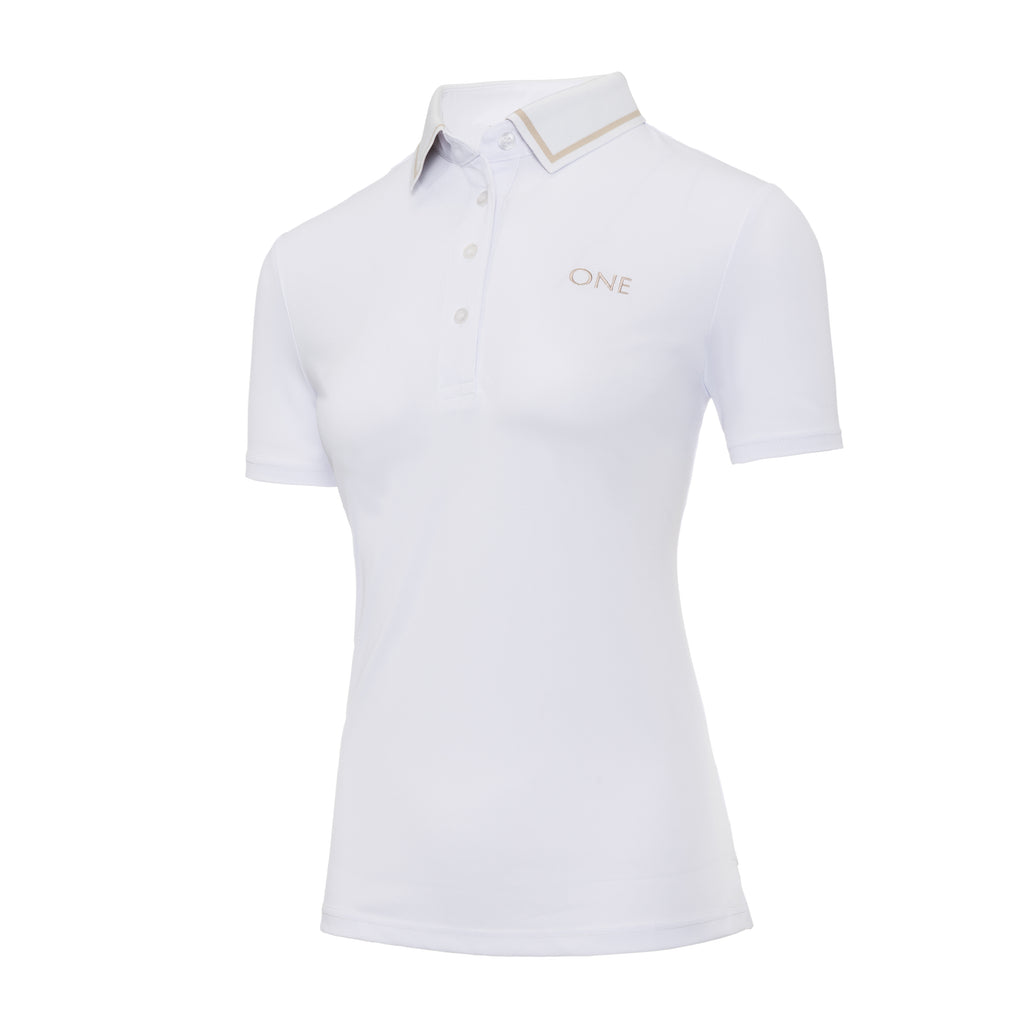 White Signature Polo Short Sleeve